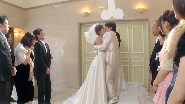 Seductive Bride Tempts Her Best Man at Traditional Wedding Feast