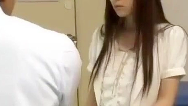 Enchanting JAV Goddess Spread Wide for Hot Sex Act