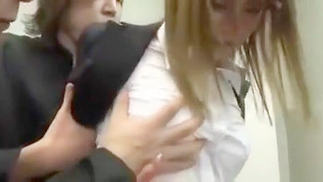 Luscious Tutor Tempts Student into Hot Classroom Fuck Fest