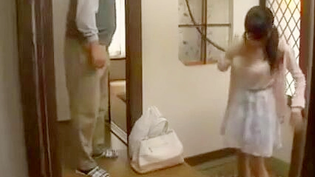 Horny Stepdaughter Tempts Dad into Forbidden Pleasure Night