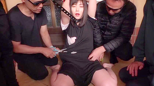 Tied Up Tiny 18+ Japanese Submissive Gets Humiliated Hardly