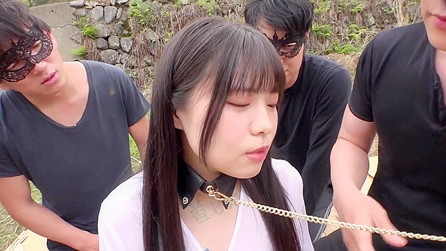 Sizzling Japanese Squirt Fest At Poolside Orgy Bash