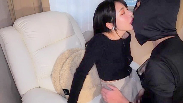 Japanese Submissive Big-Titted Slut Facesits Before Riding Hard Cock