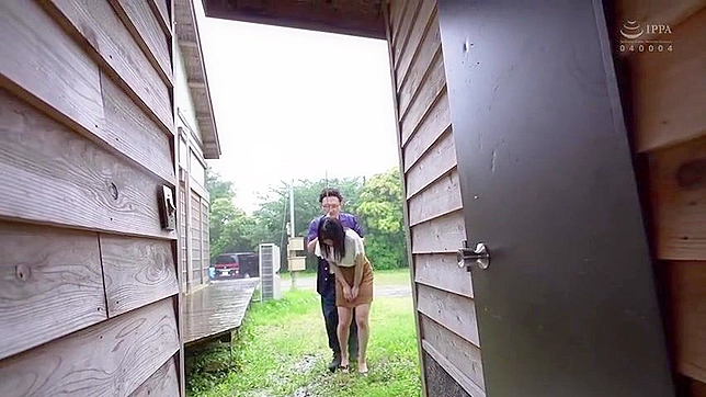 Tied Japanese Slave Mimi Asuka Orally Pleases Four Masters