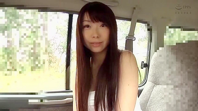 Seductive Japanese Student Gives Hot Footjob On Giant Dildo