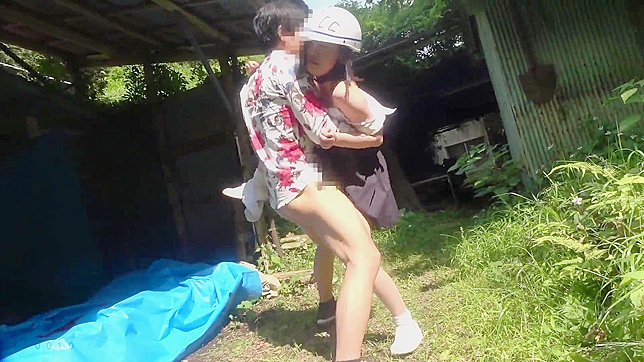 Skinny Japanese Girl 18+ Stretches Pussy With Giant Dildo