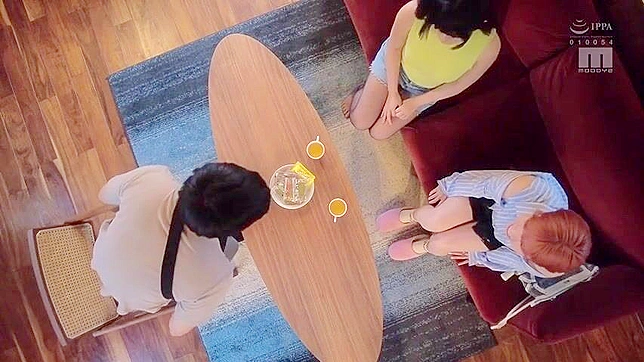 Asian Slut In Lingerie Humiliates Stranger Forcing Him To Cum