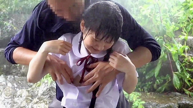 Excited J-Pop Idol Gets Trained Hard On Camera