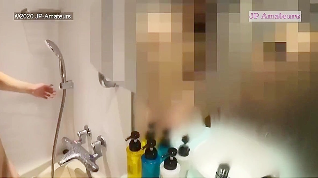 Tokyo's Slender Beauty Tempts Him In The Steamy Shower Room