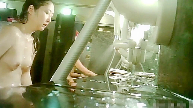 Seductive Japanese Women Relaxing at Erotic Hot Springs