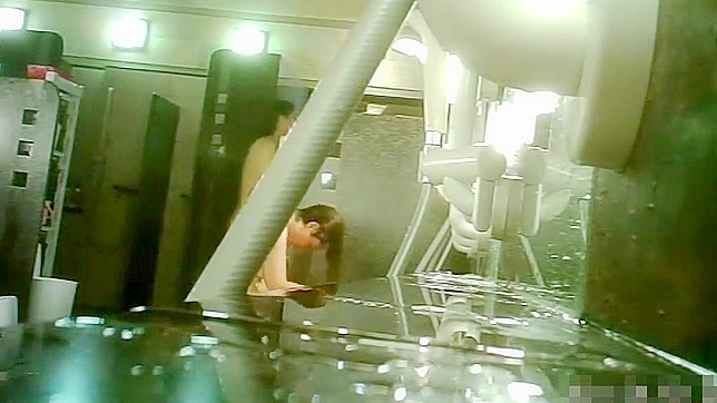 Seductive Japanese Women Relaxing at Erotic Hot Springs