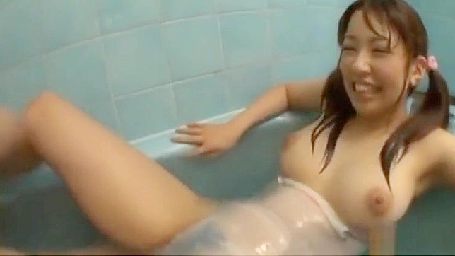 Seductive JAV Teen 18+ Gets Soaked & Steamy in Hot Tub Action