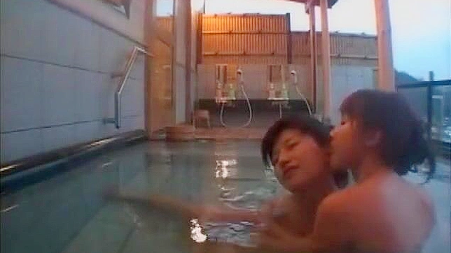 Steamy Japanese Beauties Bathe and Explore Each Other's Bodies