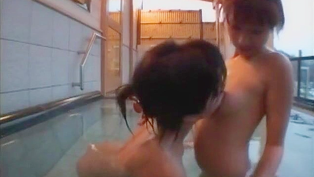 Steamy Japanese Beauties Bathe and Explore Each Other's Bodies