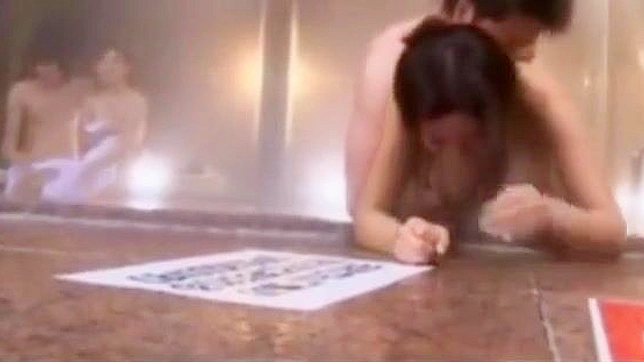 Sensual Japanese Massage Leads to Steamy Bathhouse Sex Play