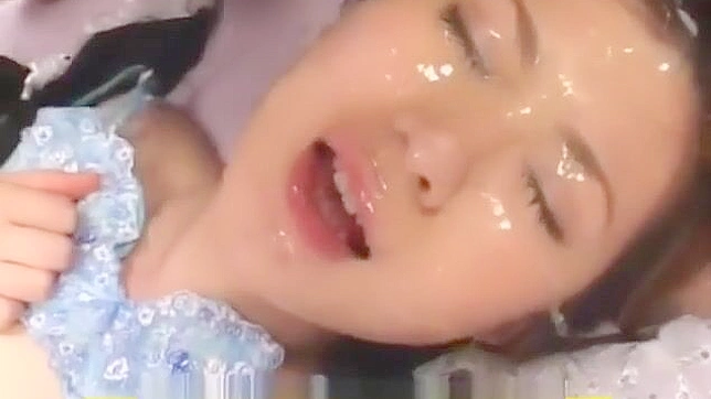 Seductive Jav Star Gets Drenched in Semen During Hot Group Sex