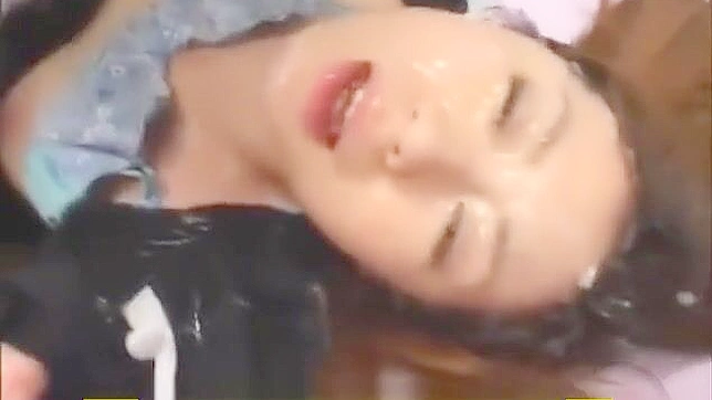 Seductive Jav Star Gets Drenched in Semen During Hot Group Sex