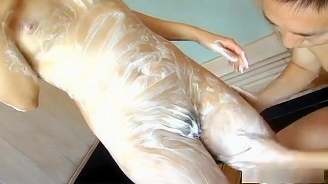 Sizzling JAV Star Momo Receives Her Blissful Cum Facial