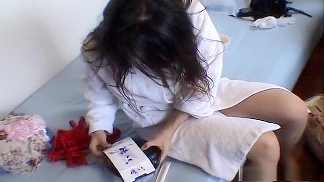 Seductive JAV Star Kao Sugimori Teases in Sultry Lingerie Showdown