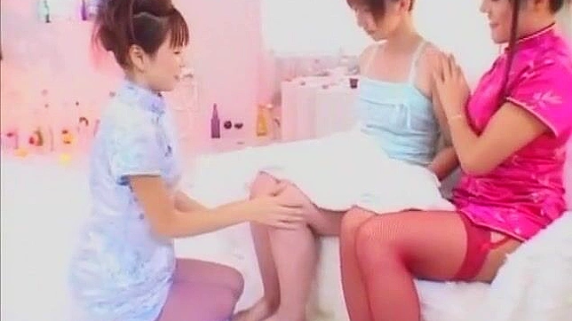 Aya & Yuria's Steamy Lesbian Seduction & Passionate Sex Play
