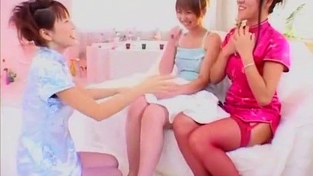 Aya & Yuria's Steamy Lesbian Seduction & Passionate Sex Play