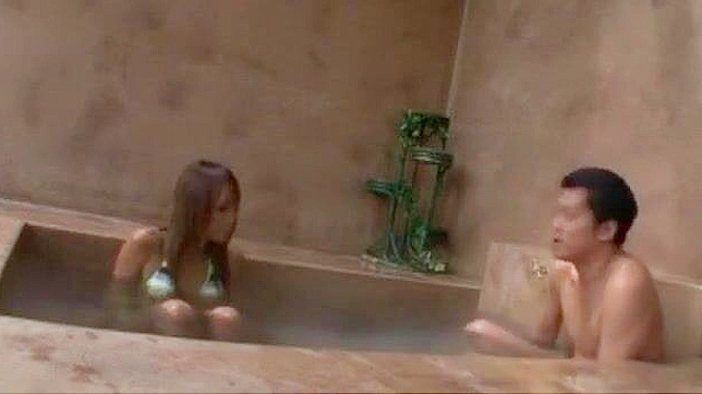 Rio Sakura's Sultry Outdoor Squirt Performance Debuts Seductively