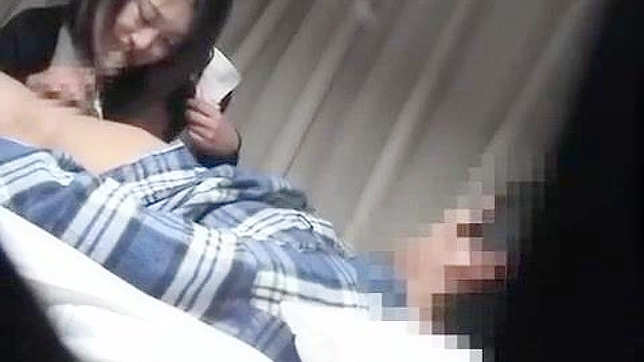 Seductive Japanese Nurse Tempts Patient into Steamy Sex Acts