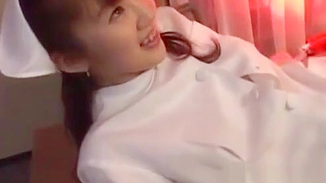 Hot JAV Nurse With Big Tits Rides a Thick Cock Hard & Wild