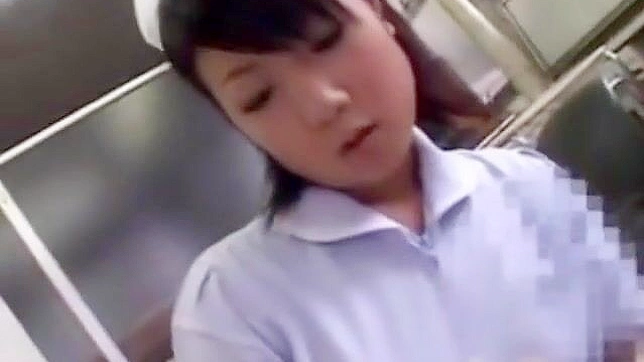 Seductive Japanese Nurse Gives Mind-Bending Handjob Thrill