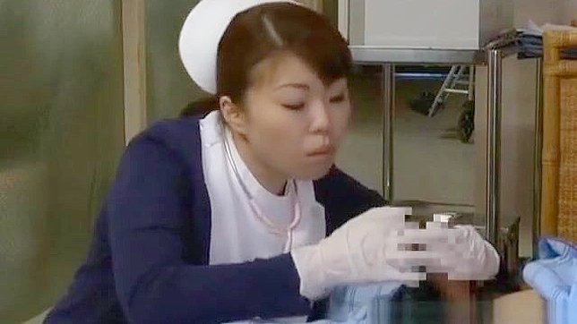Japanese Nurse's Tempting Touch Leads to Passionate Sex