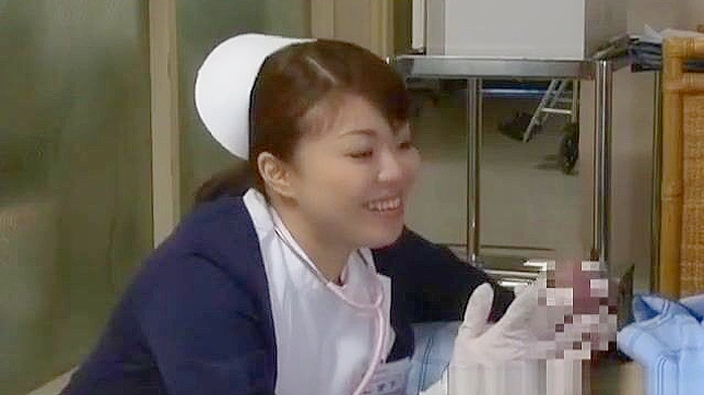 Japanese Nurse's Tempting Touch Leads to Passionate Sex
