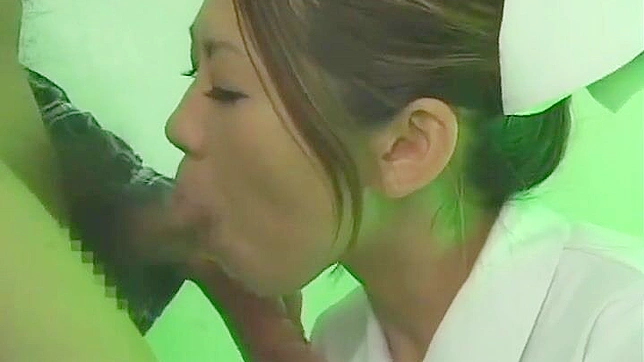 Seductive Japanese Nurse Reveals Forbidden Office Pleasure