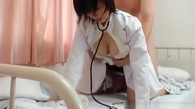 Super Hot Japanese Nurse Tempts You into Bed Seduction