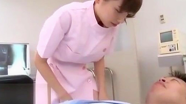 Seductive JAV Nurse With Hairy Pussy Pleasures Hungry Patients Hardedly