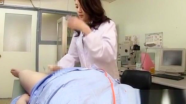 Seductive JAV Milf Doctor Plunges into Patient’s Hardness Deeply