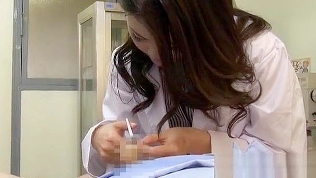 Seductive JAV Milf Doctor Plunges into Patient’s Hardness Deeply