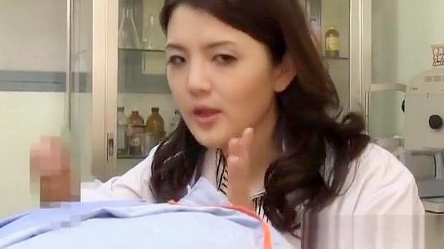Seductive JAV Milf Doctor Plunges into Patient’s Hardness Deeply
