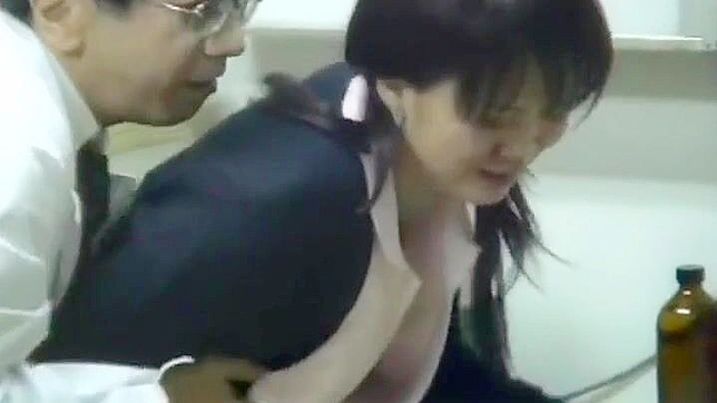 Seductive JAV Nurse Tempts Doctor into Steamy Bed Play