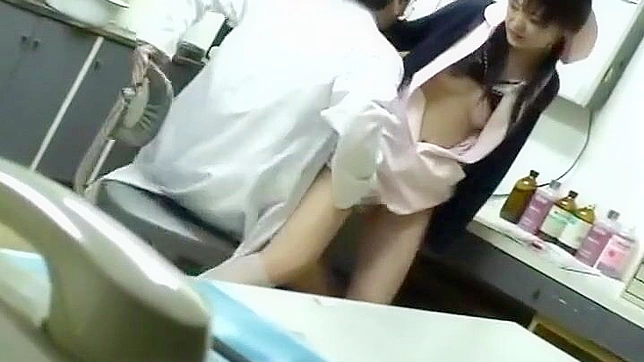 Seductive JAV Nurse Tempts Doctor into Steamy Bed Play