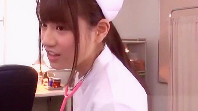 Naughty Nurse Ai Nikaidou Tempts with Curvy Seduction!