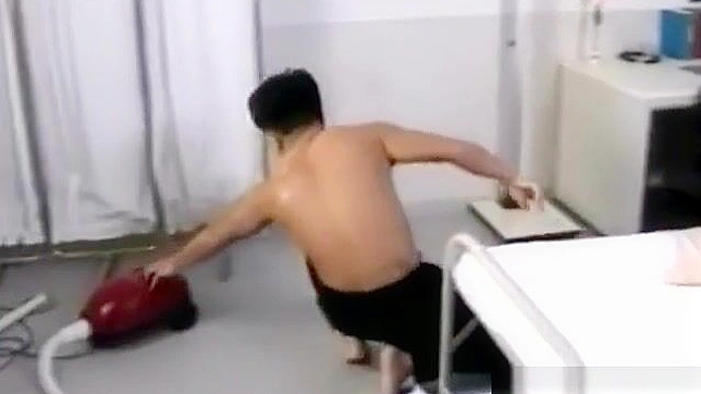 Naughty Nurse Fists Patient's Pussy Hard in Erotic Japan Scene