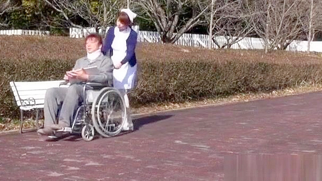 Seductive JAV Nurse Takes It Outside for Passionate Action