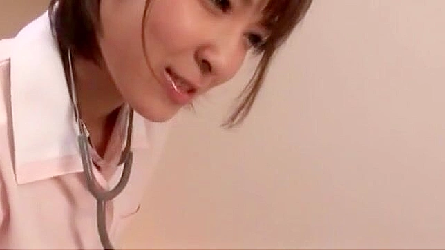 Seductive JAV Nurse With Fiery Red Hair Tempts & Teases