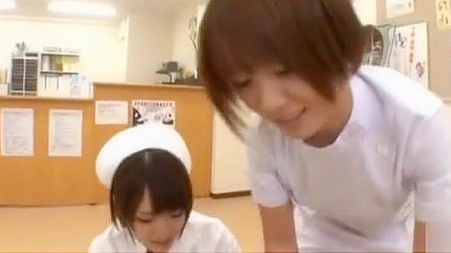 Seductive JAV Nurse Tempts You with Irresistible Curvy Action