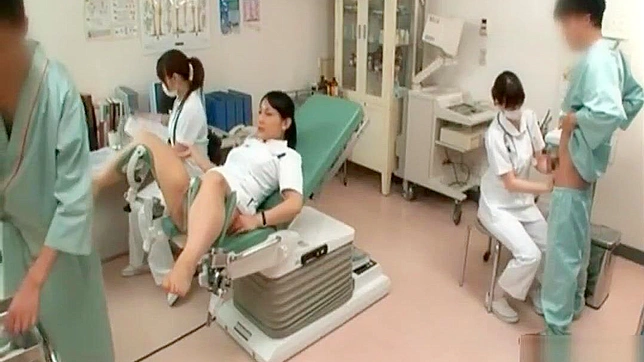 Seductive JAV Nurse Unveils Her Steamy Bedside Temptations