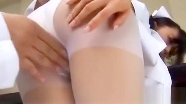 Hot Japanese Nurse Gets Steamy & Drenched in Desire