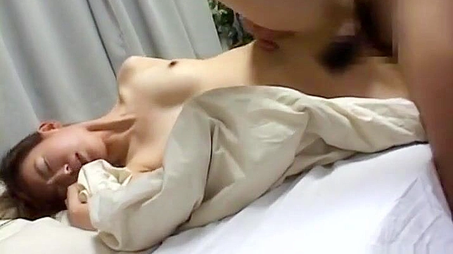 Sexy Nurse Ai Himeno’s Hot Threesome Blowjob Action!
