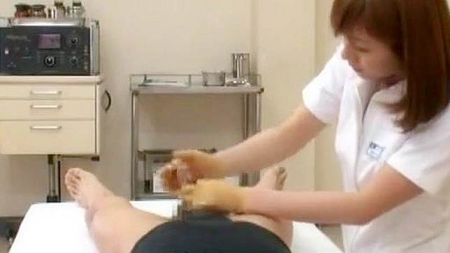 Yuma Asami Shows Off Her Luscious Titties in Sexy Nurse Scene