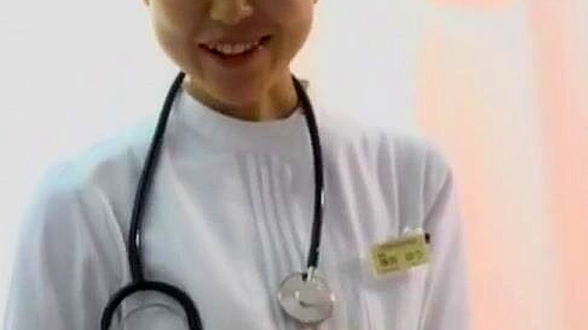 Shy Japanese Nurse Tempts in Sexy Lingerie for Passionate Room Rendezvous