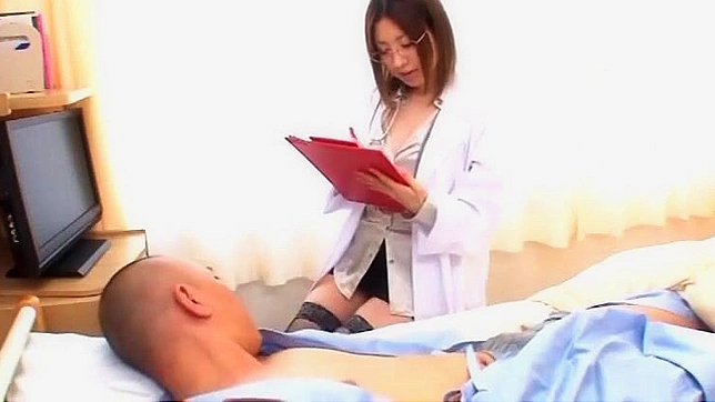 Sultry Nurses Yuri & Hotaru Tempt Doctor Rune In Steamy JAV Scene